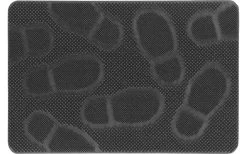 Gummifußmatte Schuhe