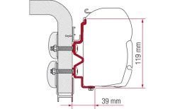 Fiamma Markisenadapter Hymercamp Wandmontage 300
