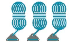 Bent Abspannleinen 3er Set Light Blue -Bester Markisen Geschäft 251459 1777574 1