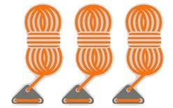 Bent Abspannleinen 3er Set Black -Bester Markisen Geschäft 251461 1777525