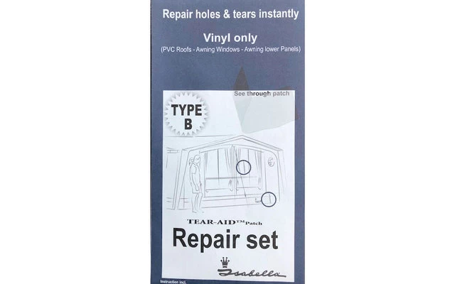 Isabella Zelt-Reparaturset Acryl 4 Isabella Zelt-Reparaturset Acryl – Bild 2