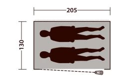 Outwell Freistehendes Innenzelt Blau -Bester Markisen Geschäft 439200 3116115