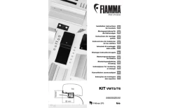 Fiamma Kit VW T5 / T6 RHD Markisenadapter Für Fiamma F40van Rechtslenker