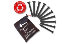 SwissPiranha BF90 Zelthering Schwarz 9,7 Cm Einzeln 10 SwissPiranha BF90 Zelthering Schwarz 9,7 Cm Einzeln -Bester Markisen Geschäft 594675 4342731