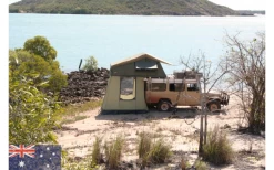 Gordigear Dachzelt 180 Plus Für 4 Personen Mit Vorzelt 180 X 320 Cm Grün -Bester Markisen Geschäft 737414 4968809