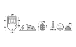 High Peak Zelt Goshawk 4 Tunnelzelt 13 High Peak Zelt Goshawk 4 Tunnelzelt -Bester Markisen Geschäft 803042 5244845
