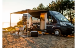 Fiamma F80s Ducato 320 Markise Gehäusefarbe Deep Black Tuchfarbe Royal Grey 320 Cm -Bester Markisen Geschäft 822719 5315015