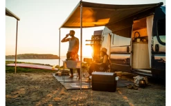 Fiamma F80s Ducato 320 Markise Gehäusefarbe Deep Black Tuchfarbe Royal Grey 320 Cm -Bester Markisen Geschäft 822725 5315027