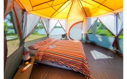 Coleman Octagon Familienzelt Für 8 Personen Orange -Bester Markisen Geschäft 823922 5325641